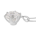 D'Joy Moissanit Ring und Anhänger mit 45cm Kette