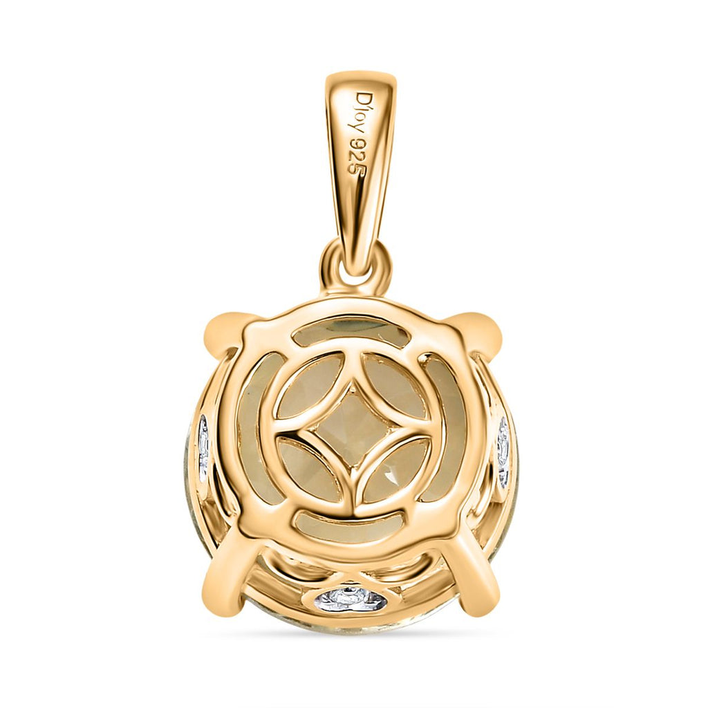 D’Joy AA Prasiolith und Zirkon Schmuckset