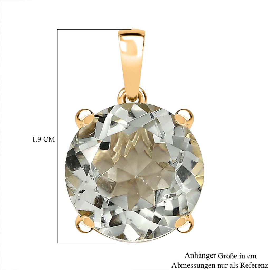 D’Joy AA Prasiolith und Zirkon Schmuckset