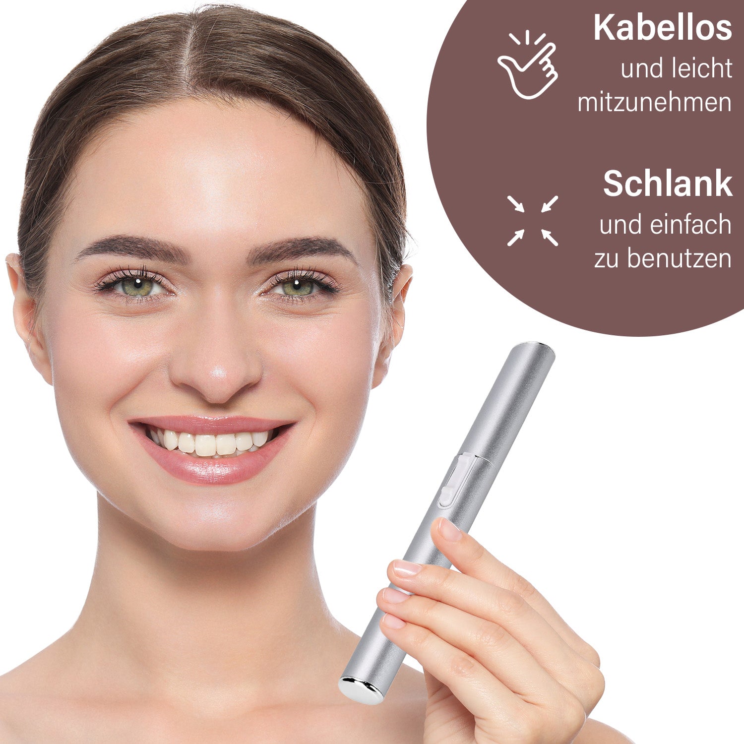 BEAUTECH elektrischer Augenbrauen-Haarentferner