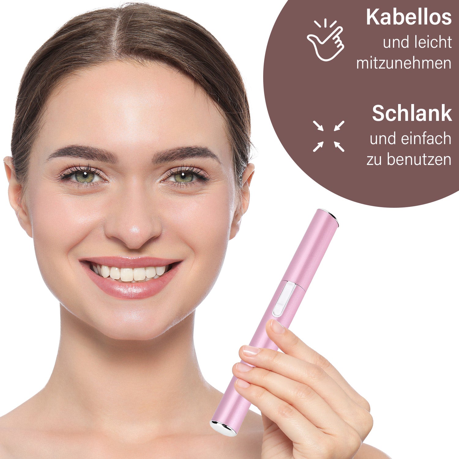 BEAUTECH elektrischer Augenbrauen-Haarentferner