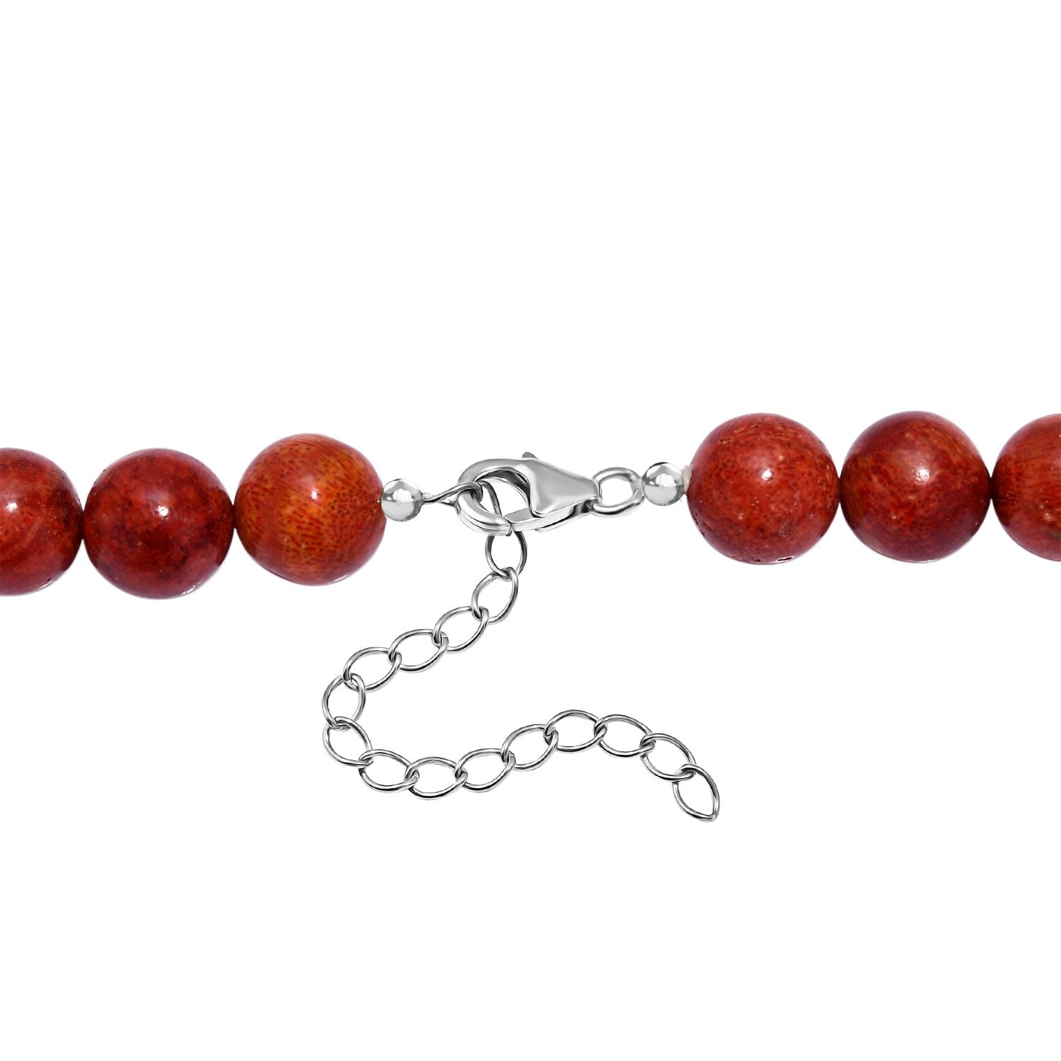 Schwamm Koralle 45cm Halskette und flexibles Armband