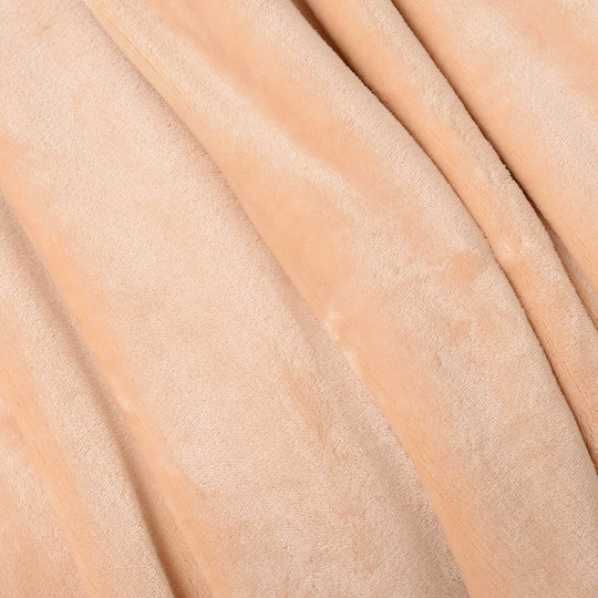 Homesmart - Superweiche flauschige Flanelldecke (153 x 200 cm), Weinrot