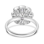 D’Joy Moissanit Ring und Anhänger mit 50cm Kette