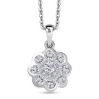 D’Joy Moissanit Ring und Anhänger mit 50cm Kette