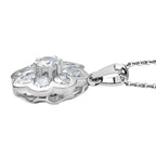 D’Joy Moissanit Ring und Anhänger mit 50cm Kette