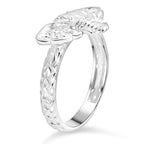 D'Joy Royal Bali Ring und 45cm Halskette im Elefant-Design, 925 Silber