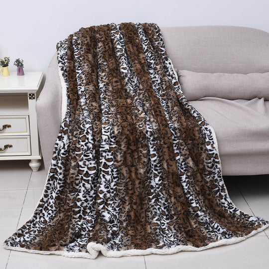 Homesmart - Superweiche flauschige Flanelldecke (153 x 200 cm), Weinrot