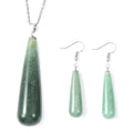 Grünes Aventurin Schmuckset - 175 ct.