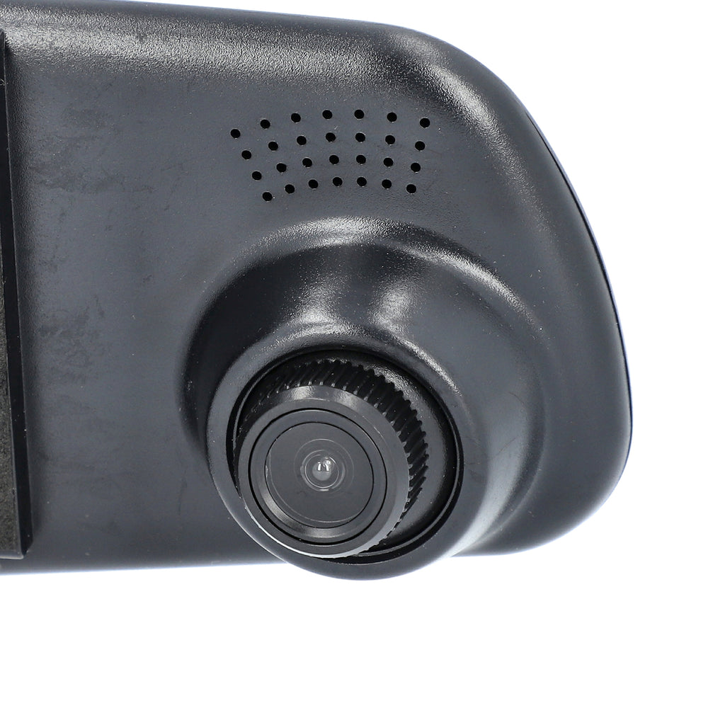 Rückspiegel mit Dashcam und G-Sensor, Bewegungserkennung und zyklischer Aufzeichnung, 8GB Mikro SD-Karte inkl., 4,3 Zoll LCD-Display