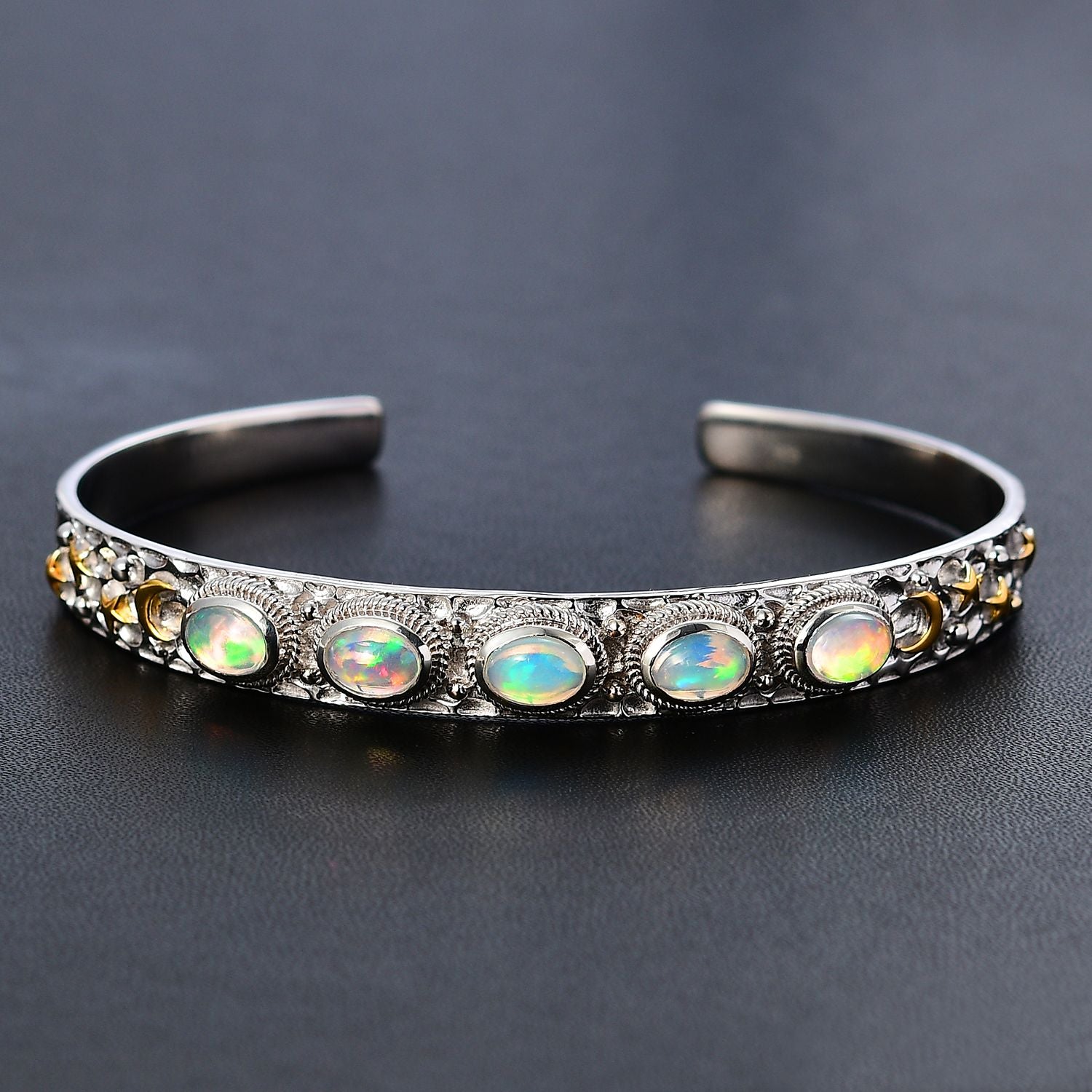 AA natürliches, äthiopisches Welo Opal Schmuckset