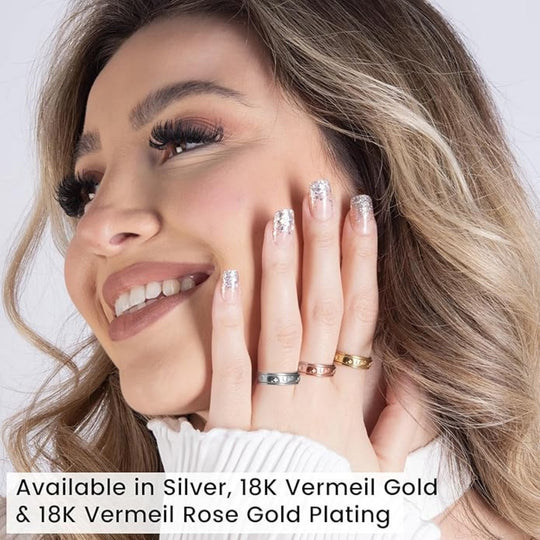 925 Silber Ring (Größe 19.50) ca.
