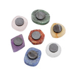 7 Chakras Edelstein-Kühlschrankmagnete