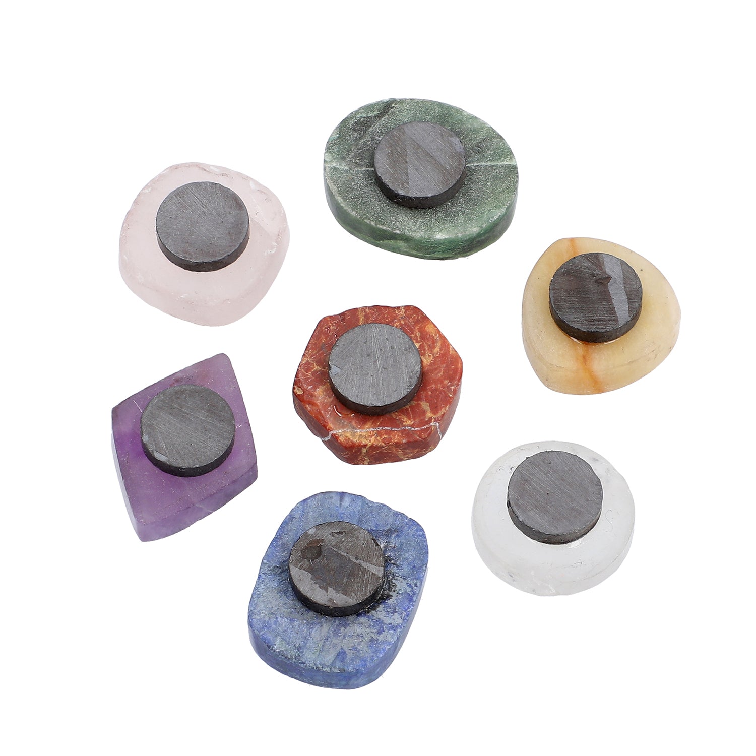 7 Chakras Edelstein-Kühlschrankmagnete