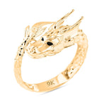 Royal Bali Kollektion- Drachen Ring und Anhänger in 375 Gold