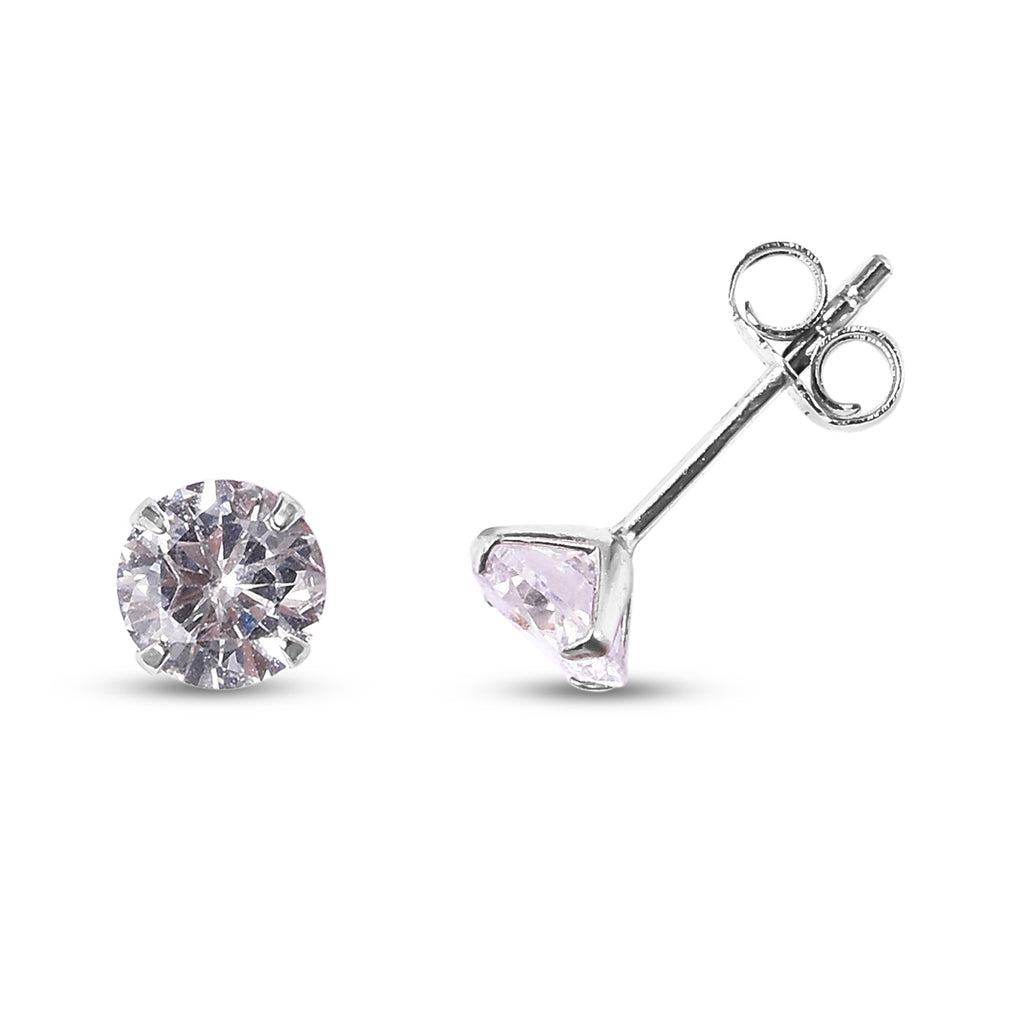 Weißer Zirkonia, Süßwasser Perle Schmuckset   ca. 1,50 ct.