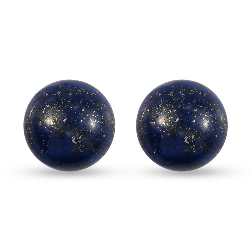 Lapislazuli Ohrringe 925 Silber ca. 14,00 ct.