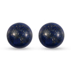 Lapislazuli Ohrringe 925 Silber ca. 14,00 ct.