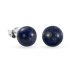Lapislazuli Ohrringe 925 Silber ca. 14,00 ct.