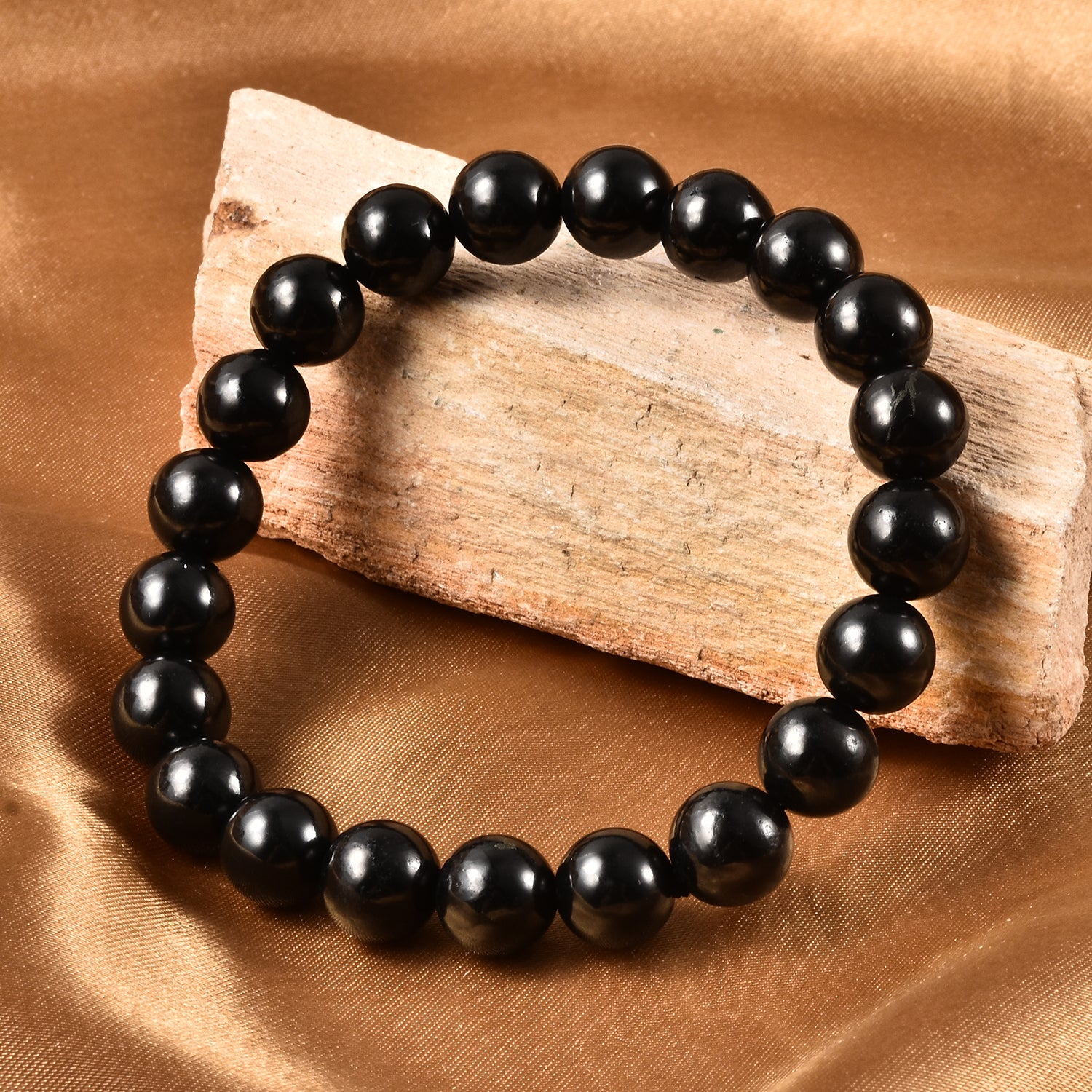 Shungit flexibel Armband ca. 18-19 cm lange 137.50 ct