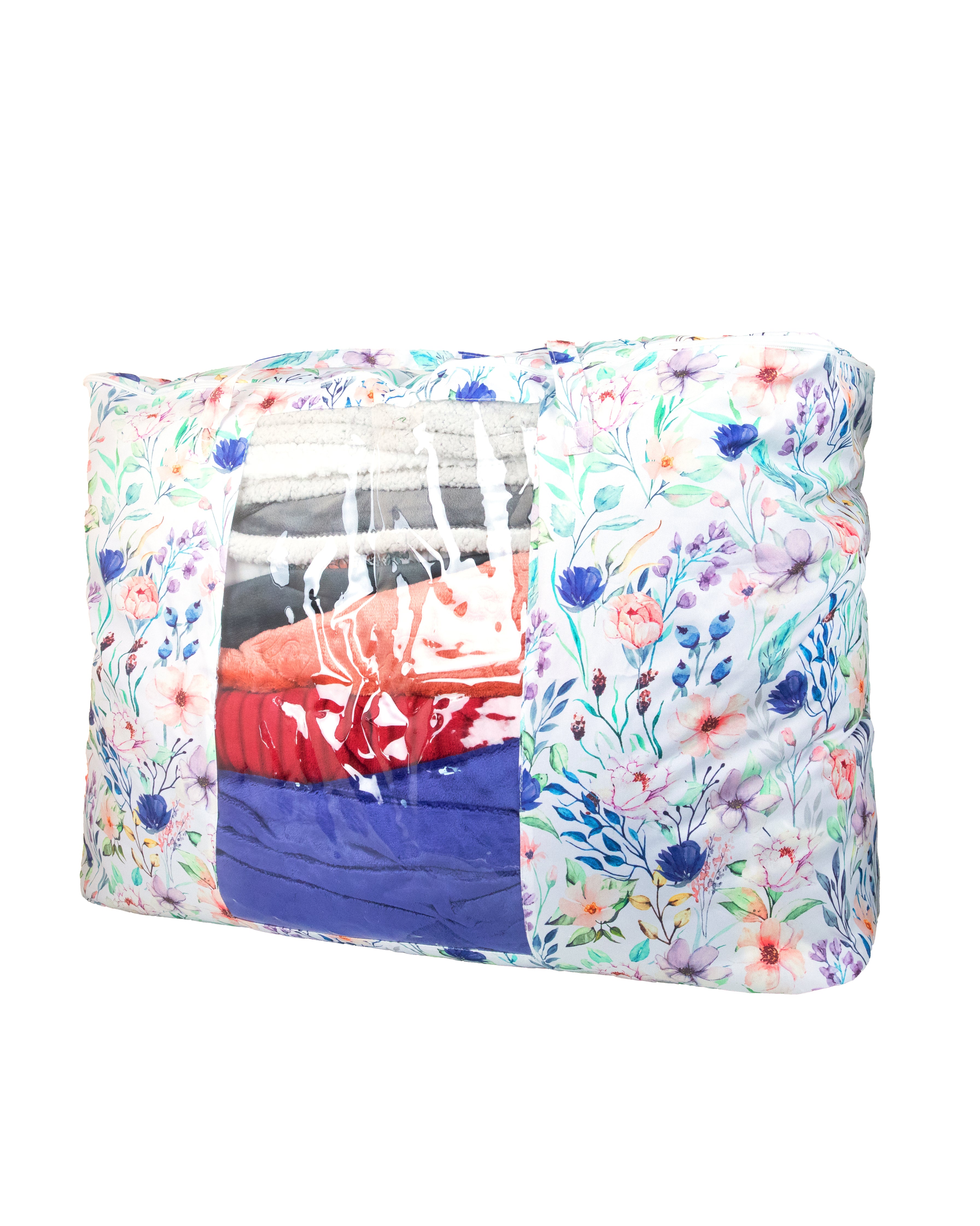 Serenity Night: Fenster-Aufbewahrungstasche, Blumenmuster
