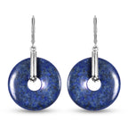 Lapislazuli Ohrringe in Edelstahl