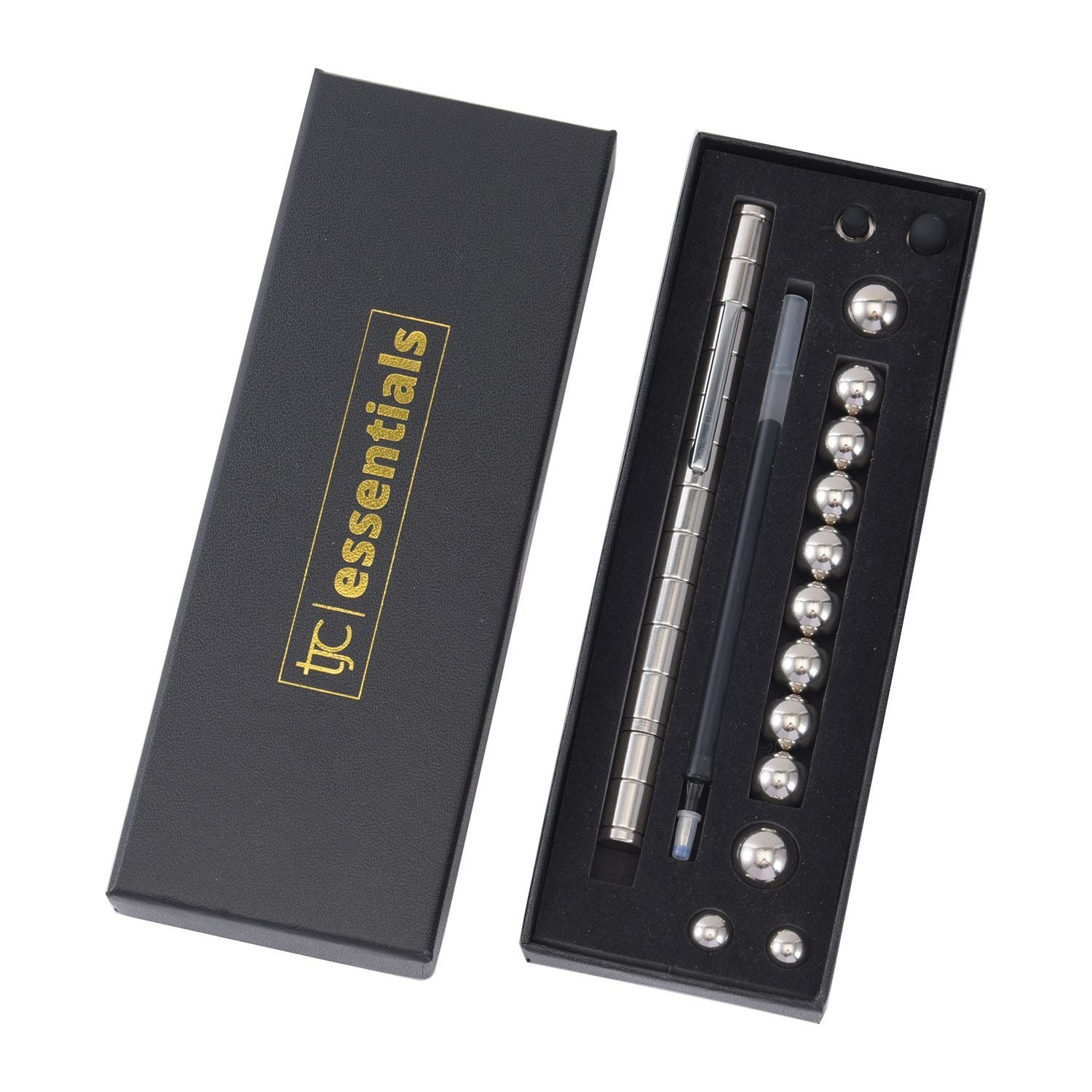 Kreativer Dekompressions-Magnetstift, Silber