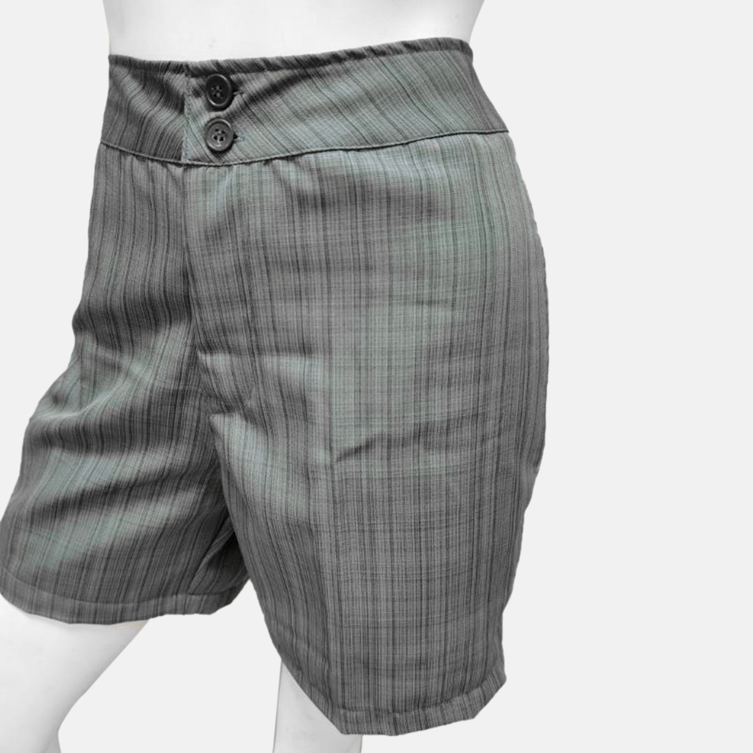 Unifarbene Shorts für Frauen, Gletschergrau, Grau, Größe 38