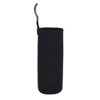 Glas Wasserflasche mit regenbogen Flourit Edelstein 600ml
