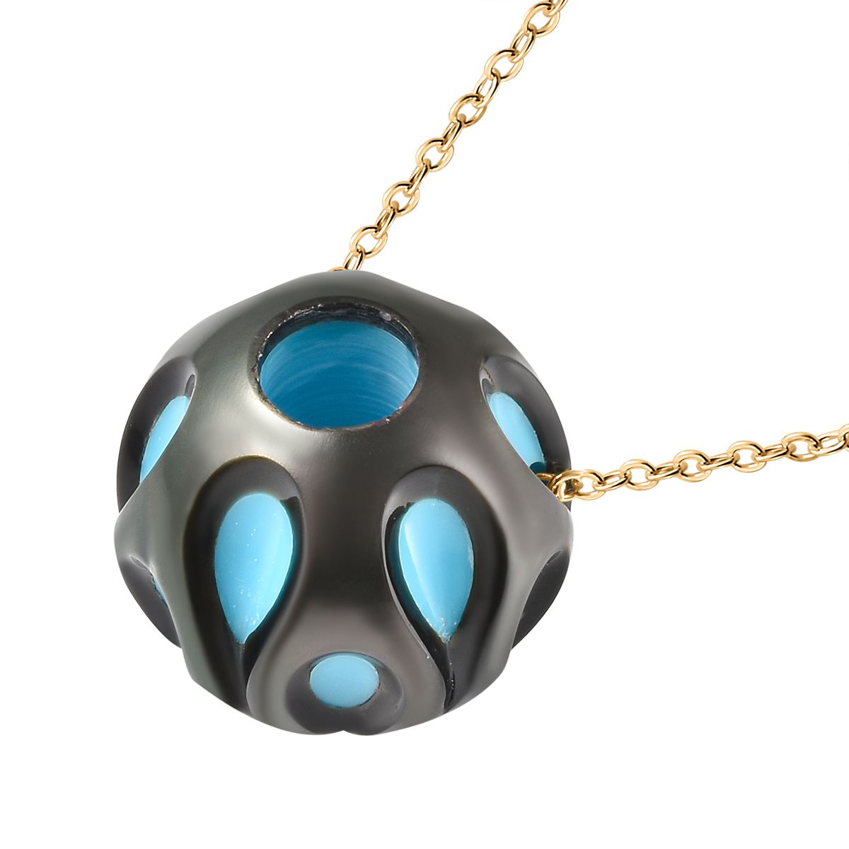 Tahiti Perle (11-12 mm), Moissanit Schmuckset ca. 45 cm