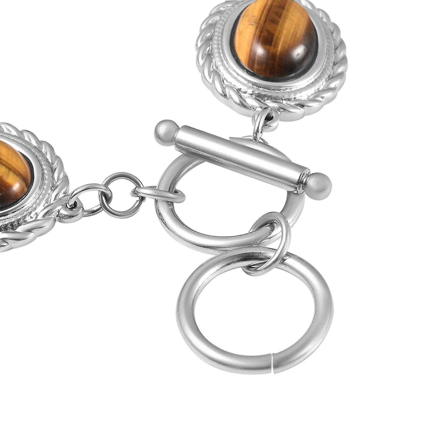 Gelbes Tigerauge-Armband, ca. 20 cm, ca. 19.30 ct