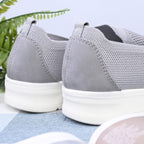 LA MAREY - Damenschuhe mit rutschfester Sohle, Größe 38, Grau