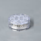 2er-Set LED-Farbwechsel-Wasserlicht mit Fernbedienung (7cm x 7cm x 2.5cm) (3xAAA nicht enthalten)