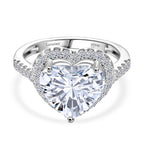 LUXURIANT IGI zertifizierter VS-EF Labor Diamant Ring und Anhänger in 950 Platin