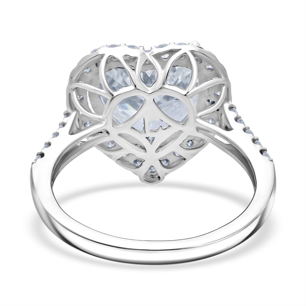 LUXURIANT IGI zertifizierter VS-EF Labor Diamant Ring und Anhänger in 950 Platin