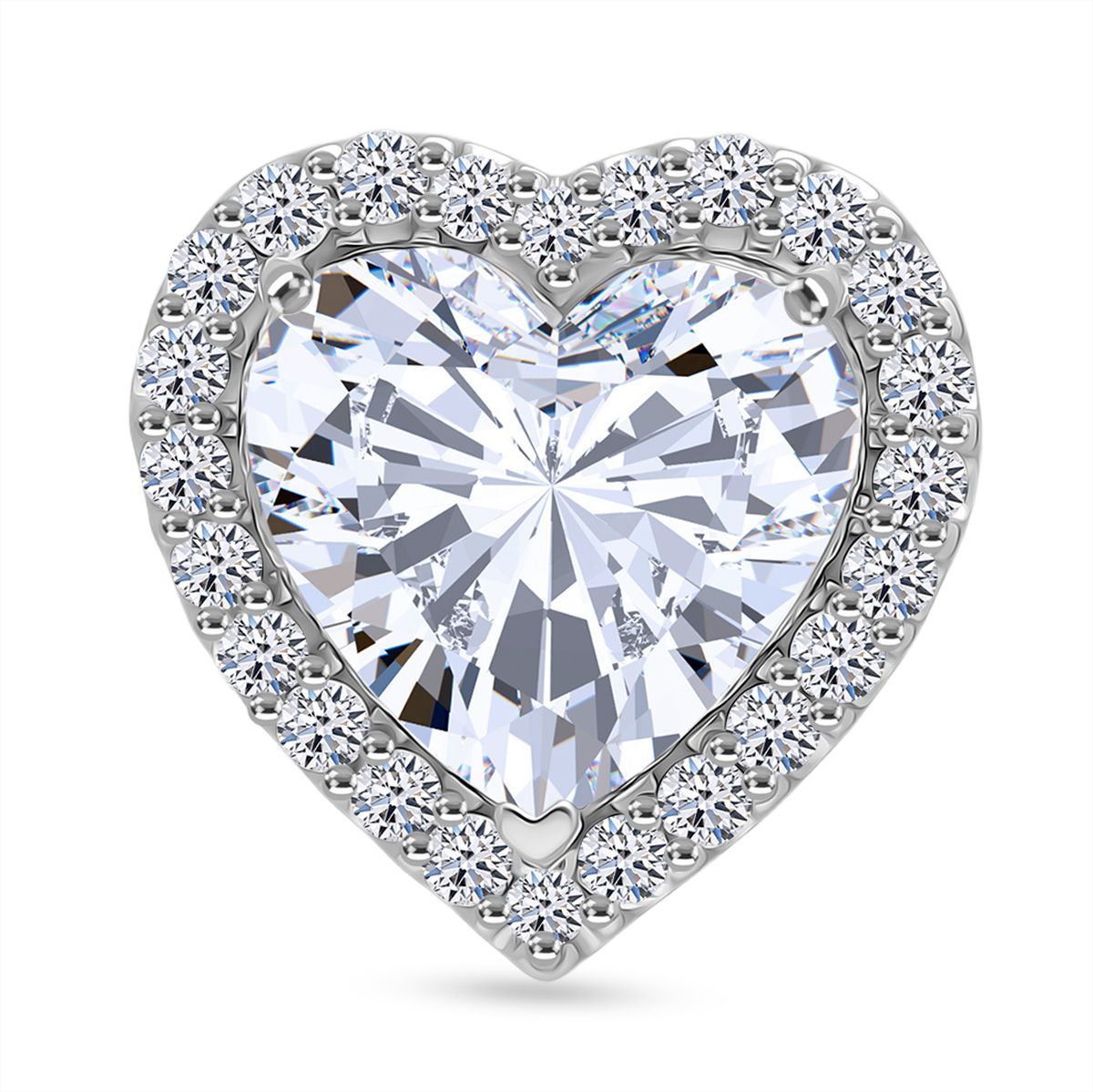 LUXURIANT IGI zertifizierter VS-EF Labor Diamant Ring und Anhänger in 950 Platin