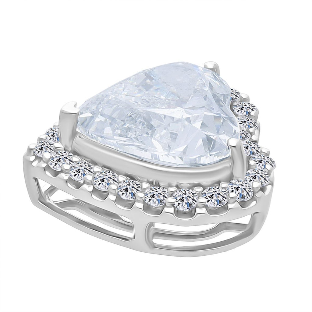 LUXURIANT IGI zertifizierter VS-EF Labor Diamant Ring und Anhänger in 950 Platin