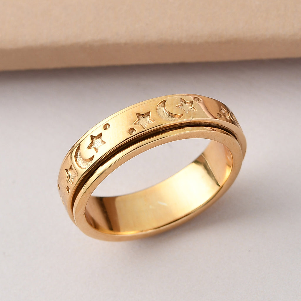925 Silber vergoldetRing (Größe 17.00) ca. 5,03g