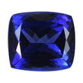 AAAA Tanzanite-Edelstein, Kissen- und Facettenschliff, 9,78x7,01 mm, 3,13 ct.