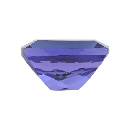 AAAA Tansanit Edelstein, Kissen, Facettierter Schliff, zertifiziert und geprüft ca. 3.24 ct