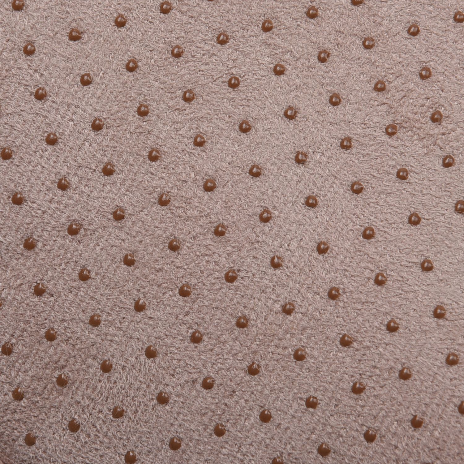 1 paar rutschfeste und gestrickte Hausschuhe mit Fellfutter, Größe S, Schwarz