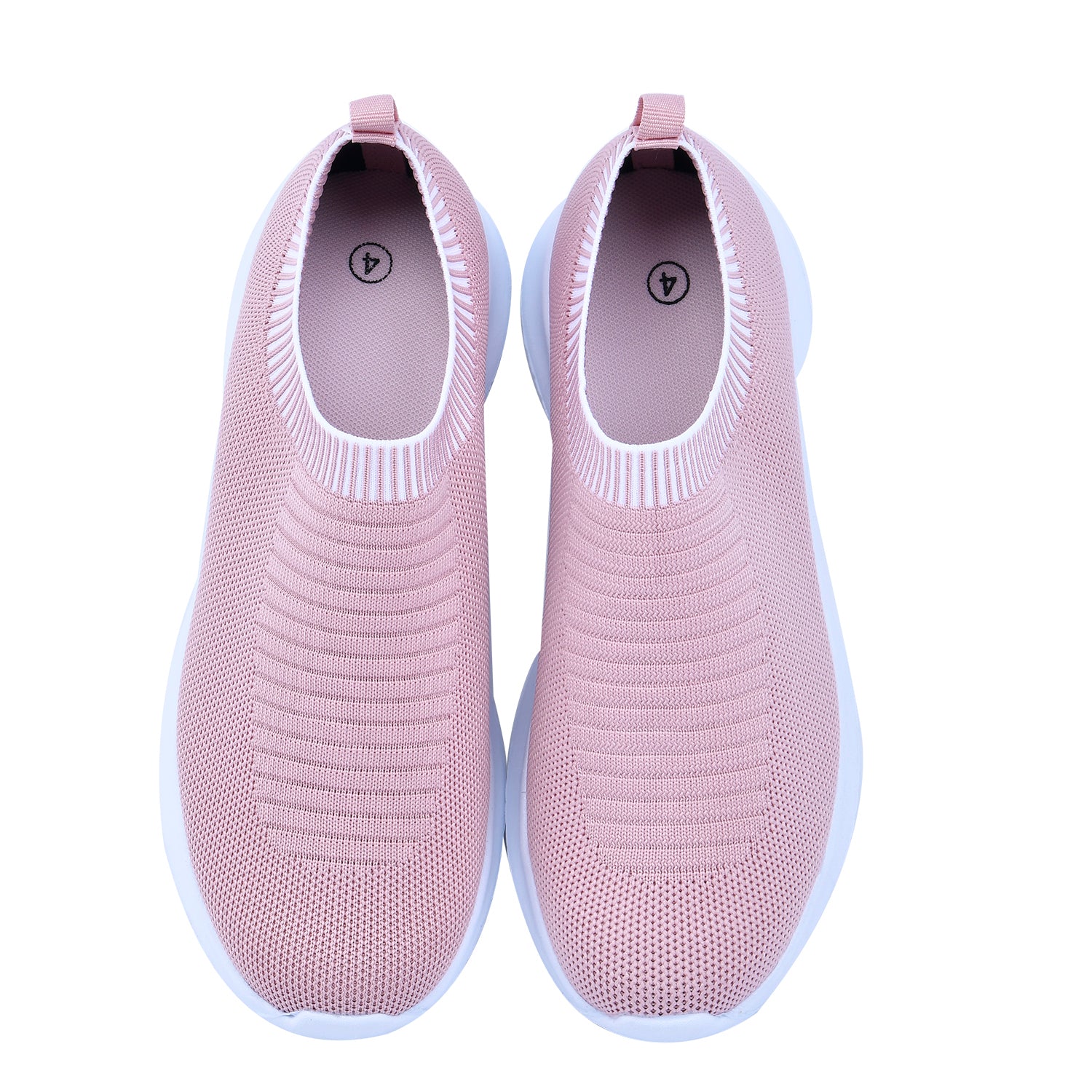 Sportliche Slip-On-Sneaker, Größe 38, Rosa