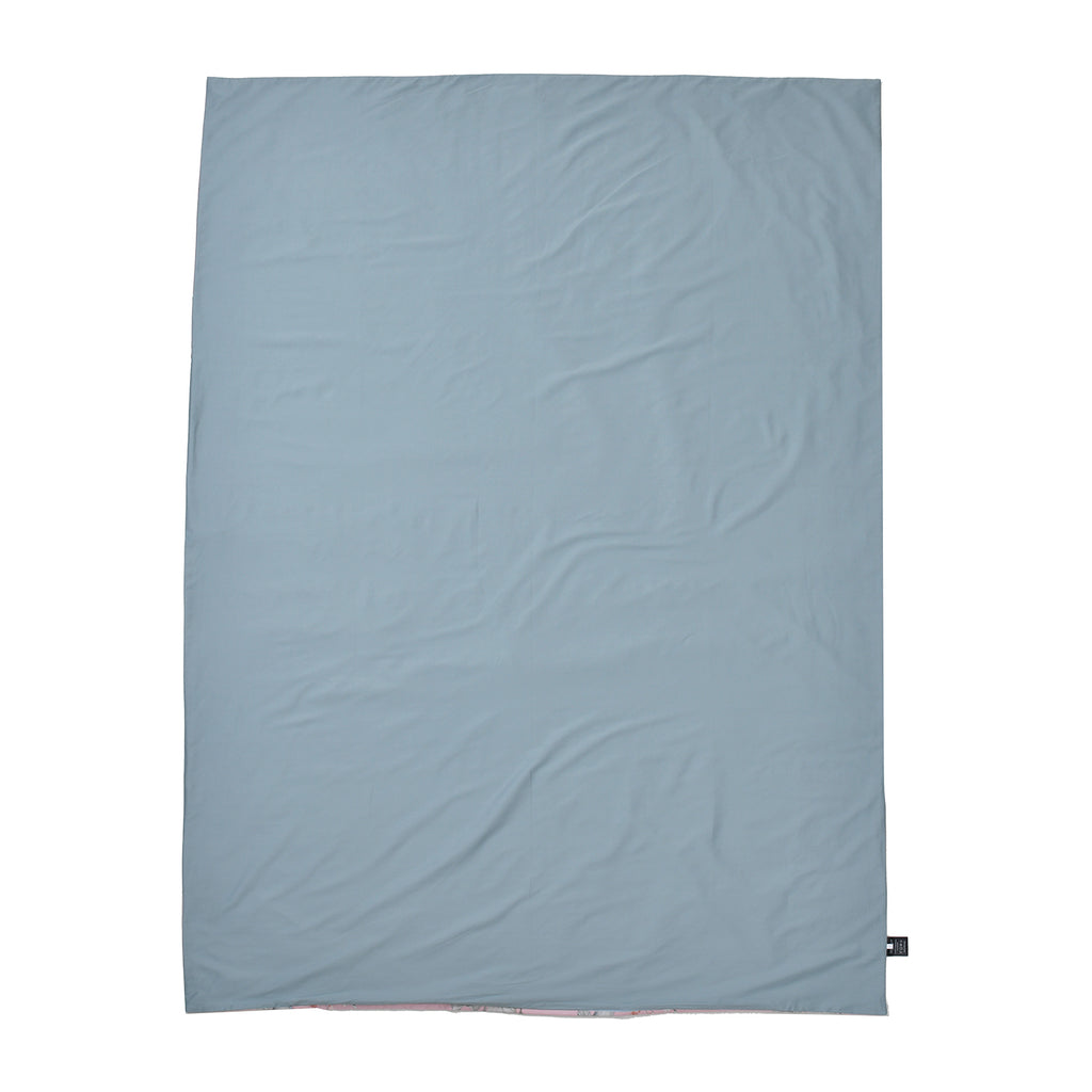 2er-Set, 3D Digitaldruck Bettbezug und Kissenbezug, Größe 135x200 cm und 80x80 cm, Blush Rosa
