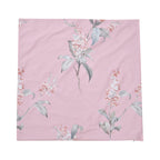 2er-Set, 3D Digitaldruck Bettbezug und Kissenbezug, Größe 135x200 cm und 80x80 cm, Blush Rosa