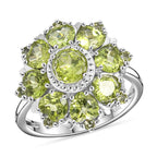 EverTrue natürlicher Peridot Ring und Anhänger
