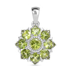 EverTrue natürlicher Peridot Ring und Anhänger