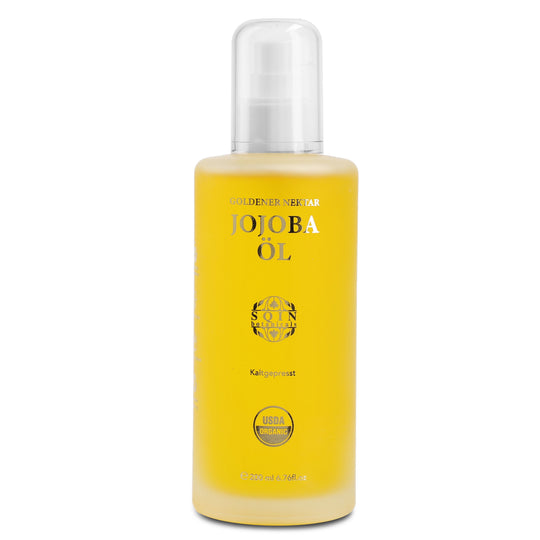 SQIN Botanicals 4er-Set Kaltgepresstes, natürliches Jojobaöl, 200ml
