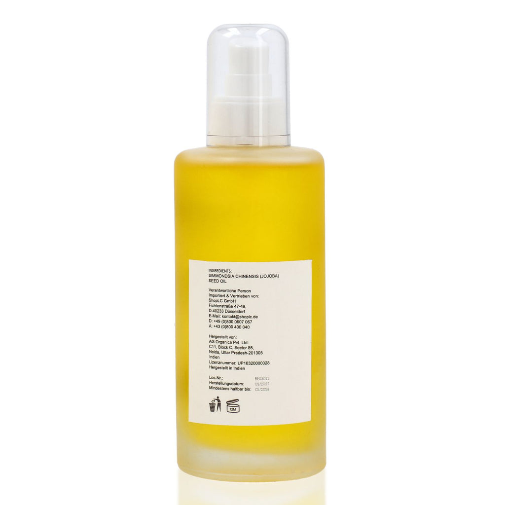 SQIN Botanicals 4er-Set Kaltgepresstes, natürliches Jojobaöl, 200ml