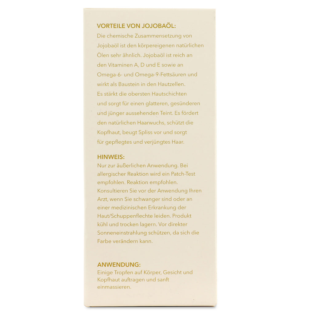 SQIN Botanicals 4er-Set Kaltgepresstes, natürliches Jojobaöl, 200ml