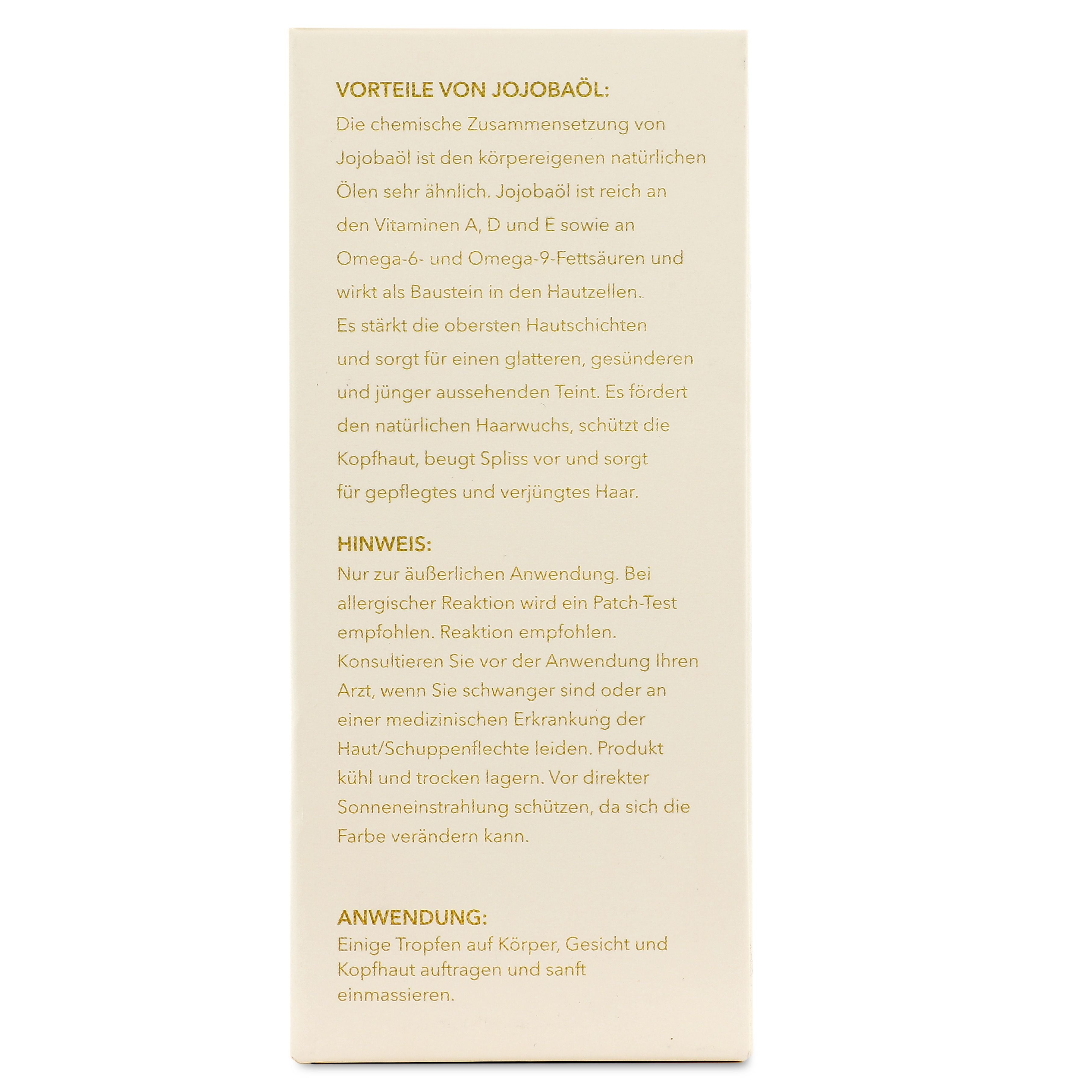 SQIN Botanicals 4er-Set Kaltgepresstes, natürliches Jojobaöl, 200ml